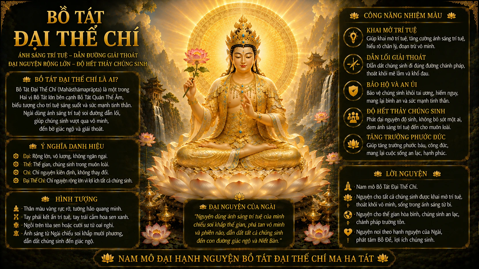 Bồ Tát Đại Thế Chí