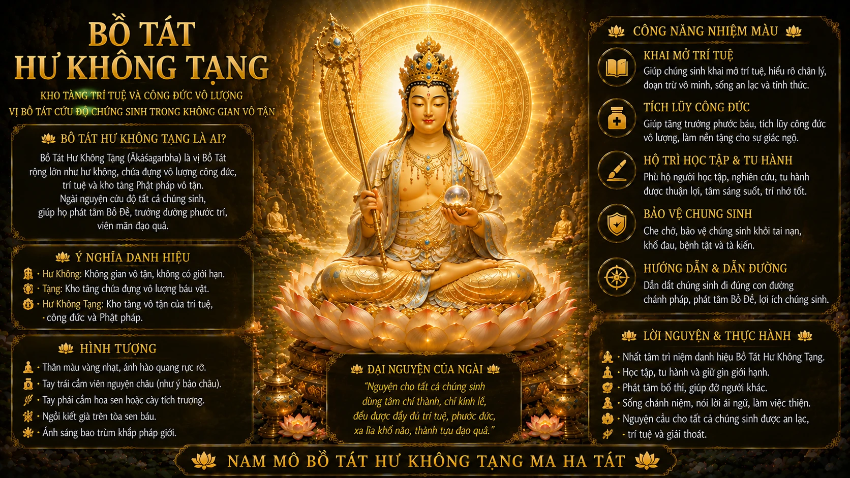 Bồ Tát Hư Không Tạng