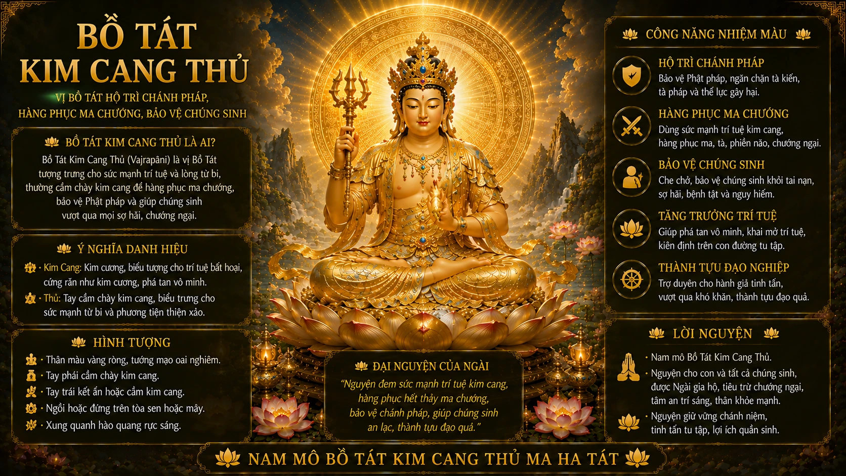 Bồ Tát Kim Cang Thủ