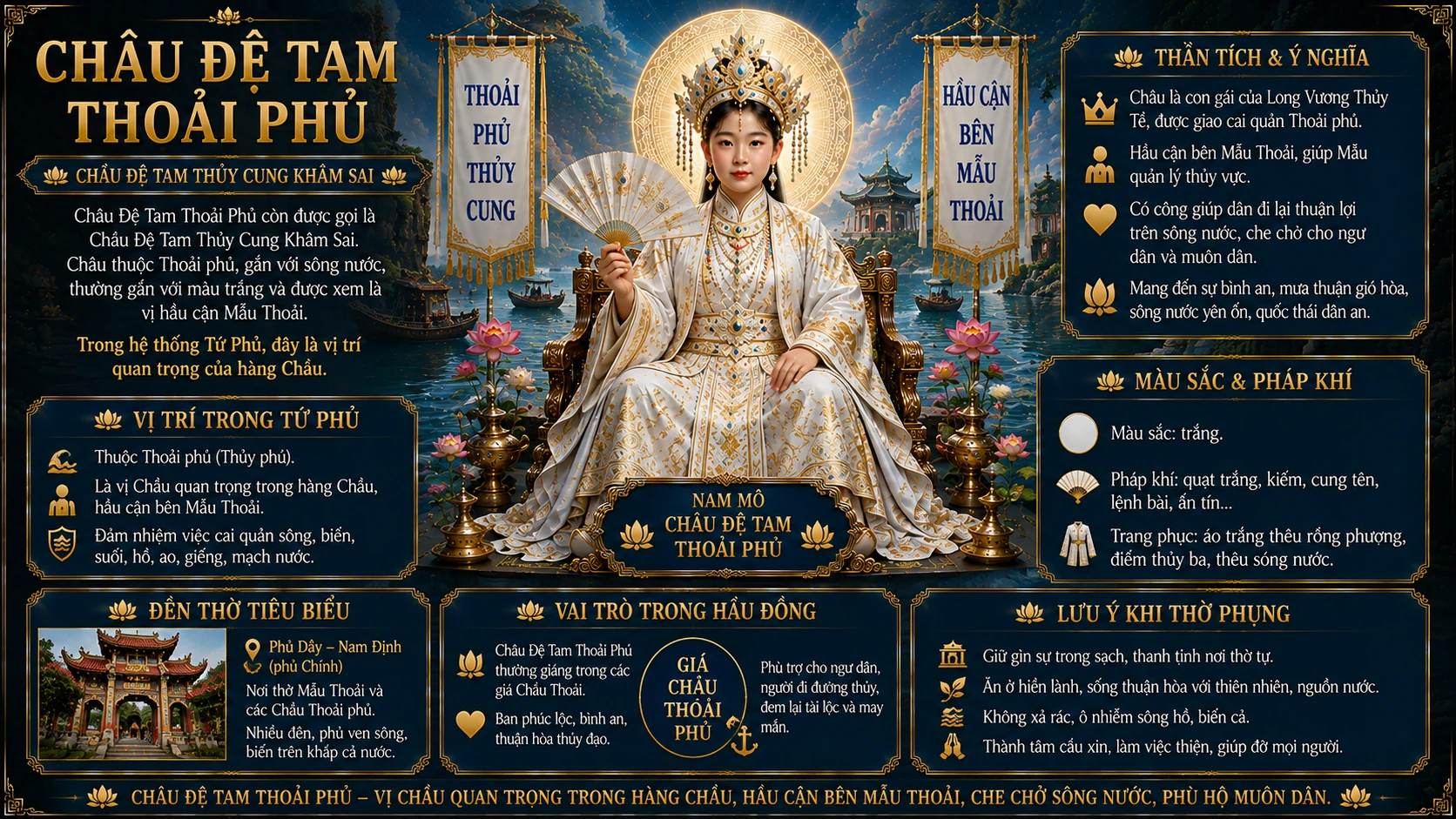 Chầu Đệ Tam Thoải Phủ