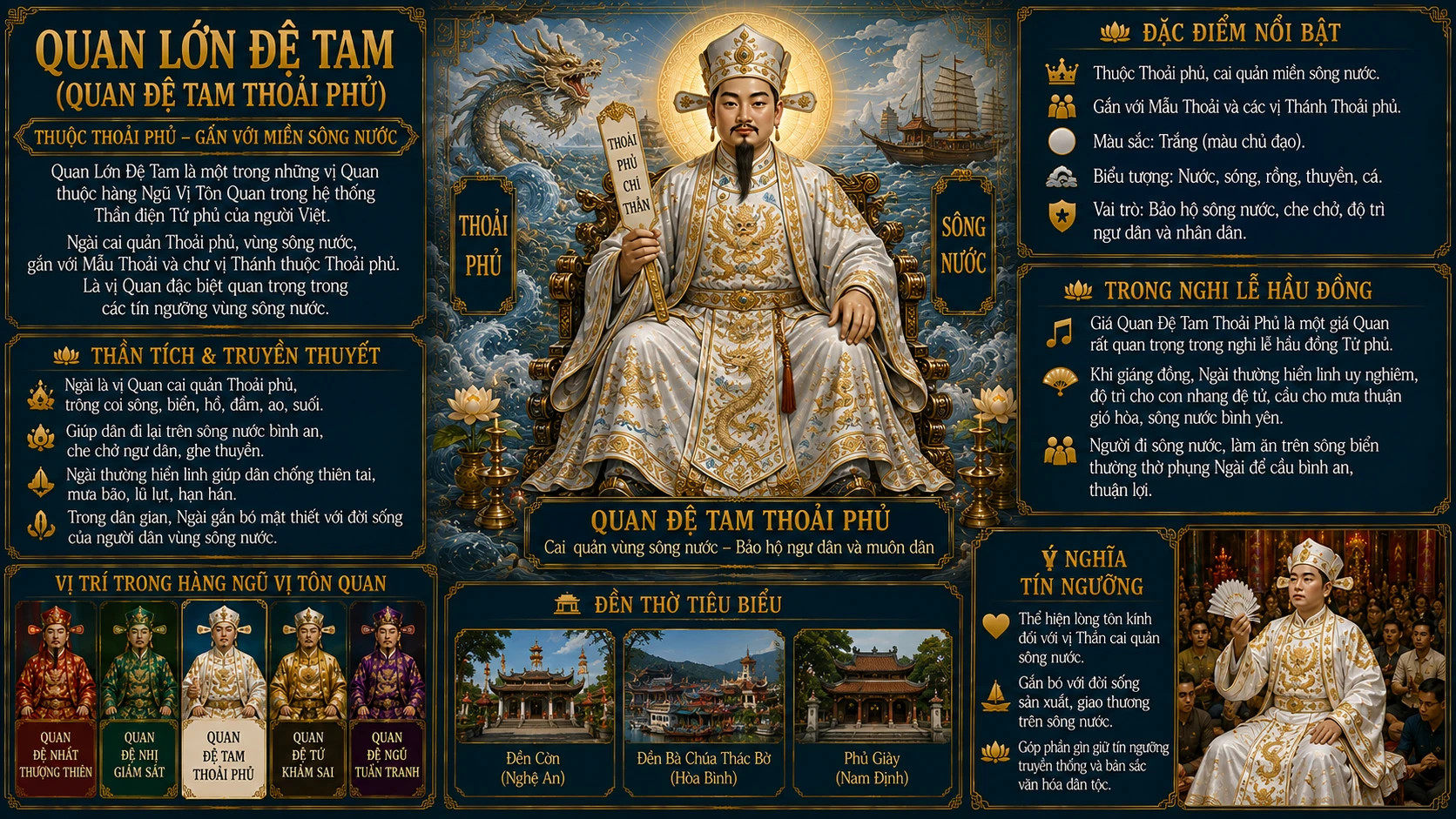 Quan Lớn Đệ Tam – Quan Đệ Tam Thoải Phủ