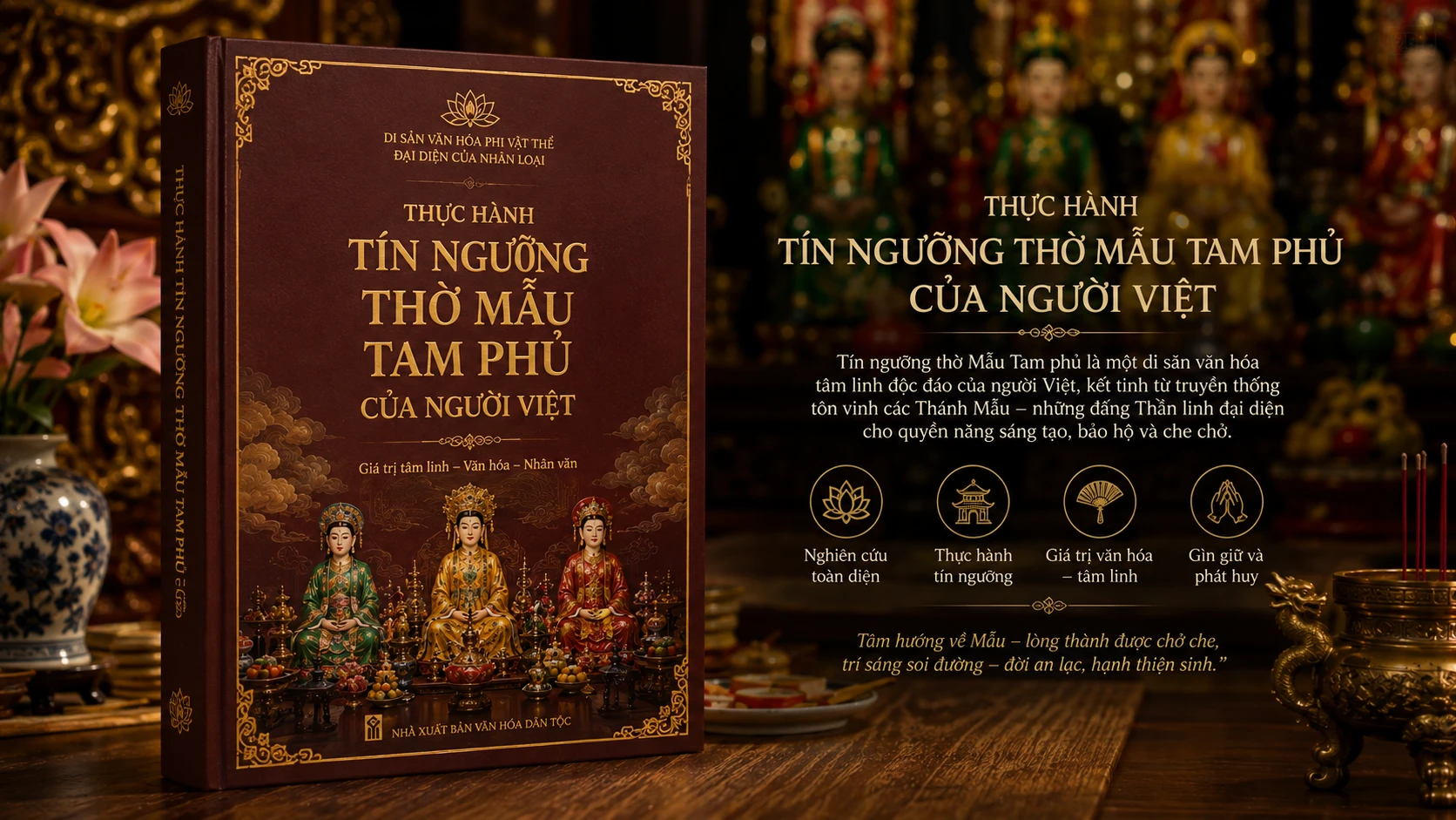 Thực hành Tín ngưỡng thờ Mẫu Tam phủ của người Việt