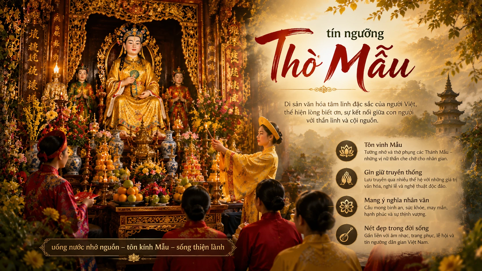 Tín ngưỡng thờ Mẫu trong đời sống văn hóa Việt Nam