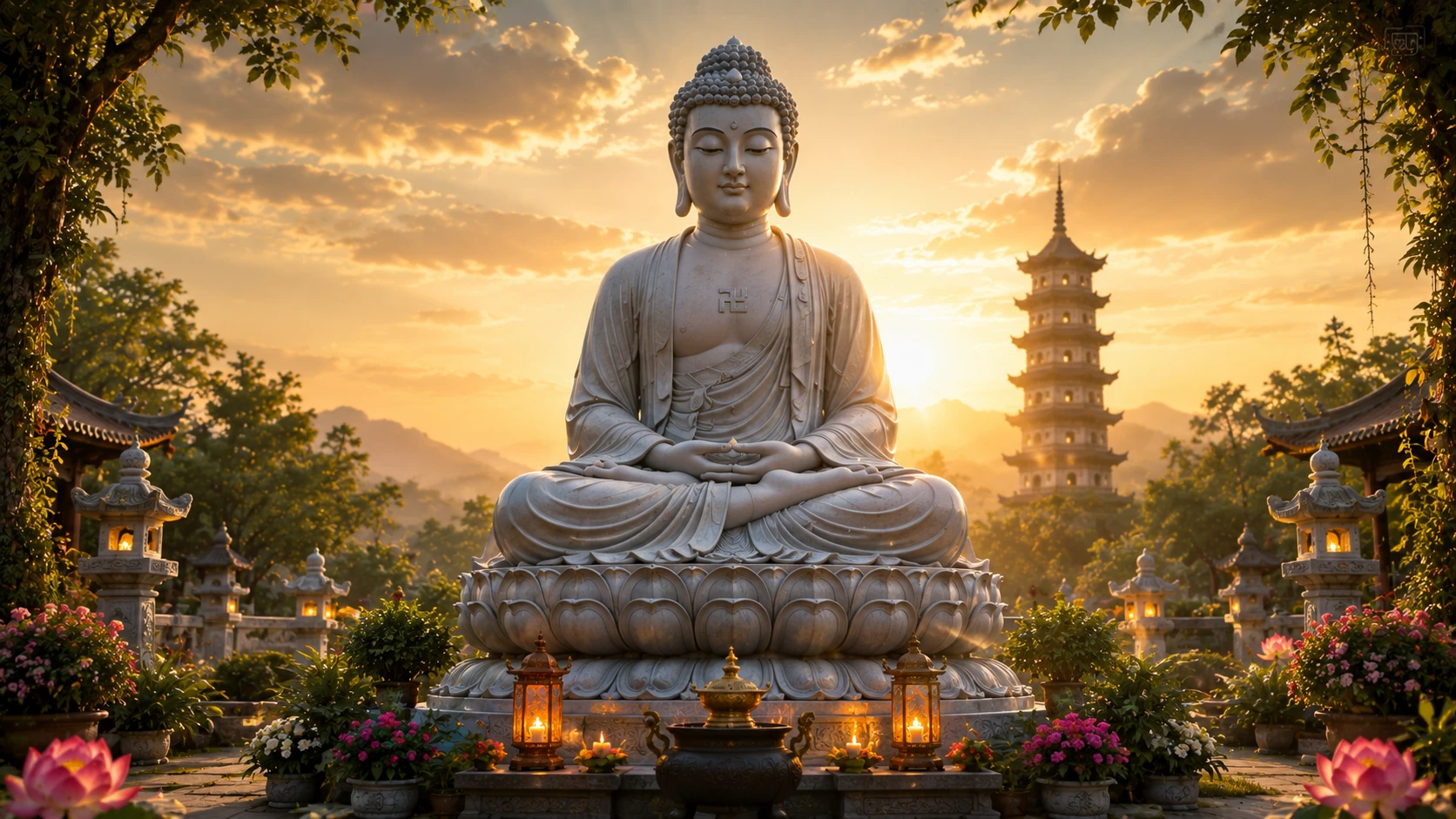 Tượng Phật ngồi